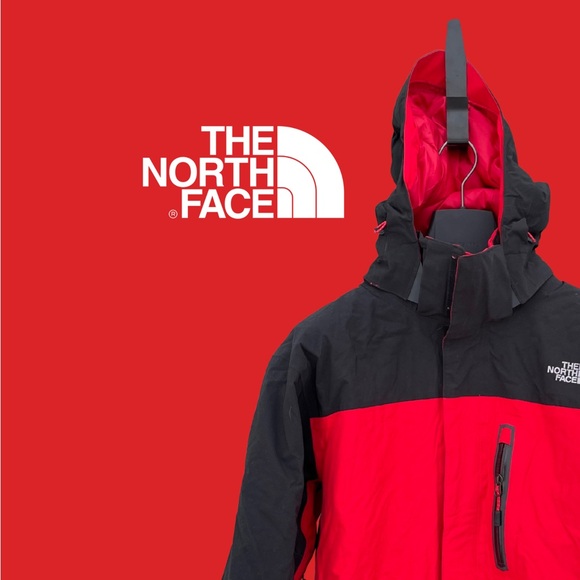 The North Face Men's Bold Red and Black Performance Jacket